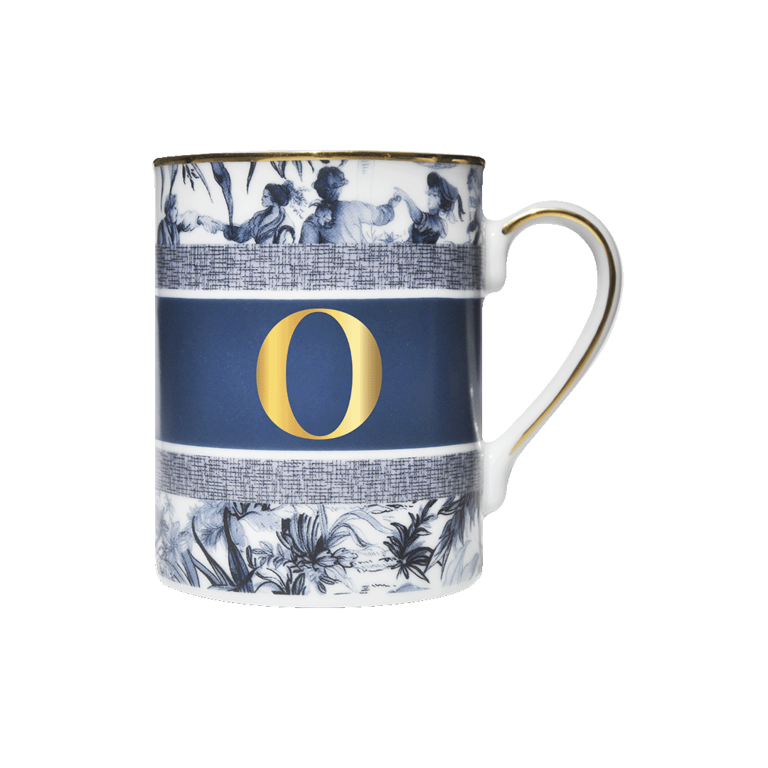 Кружка ALPHABET "Letter O" — BACI MILANO, Италия