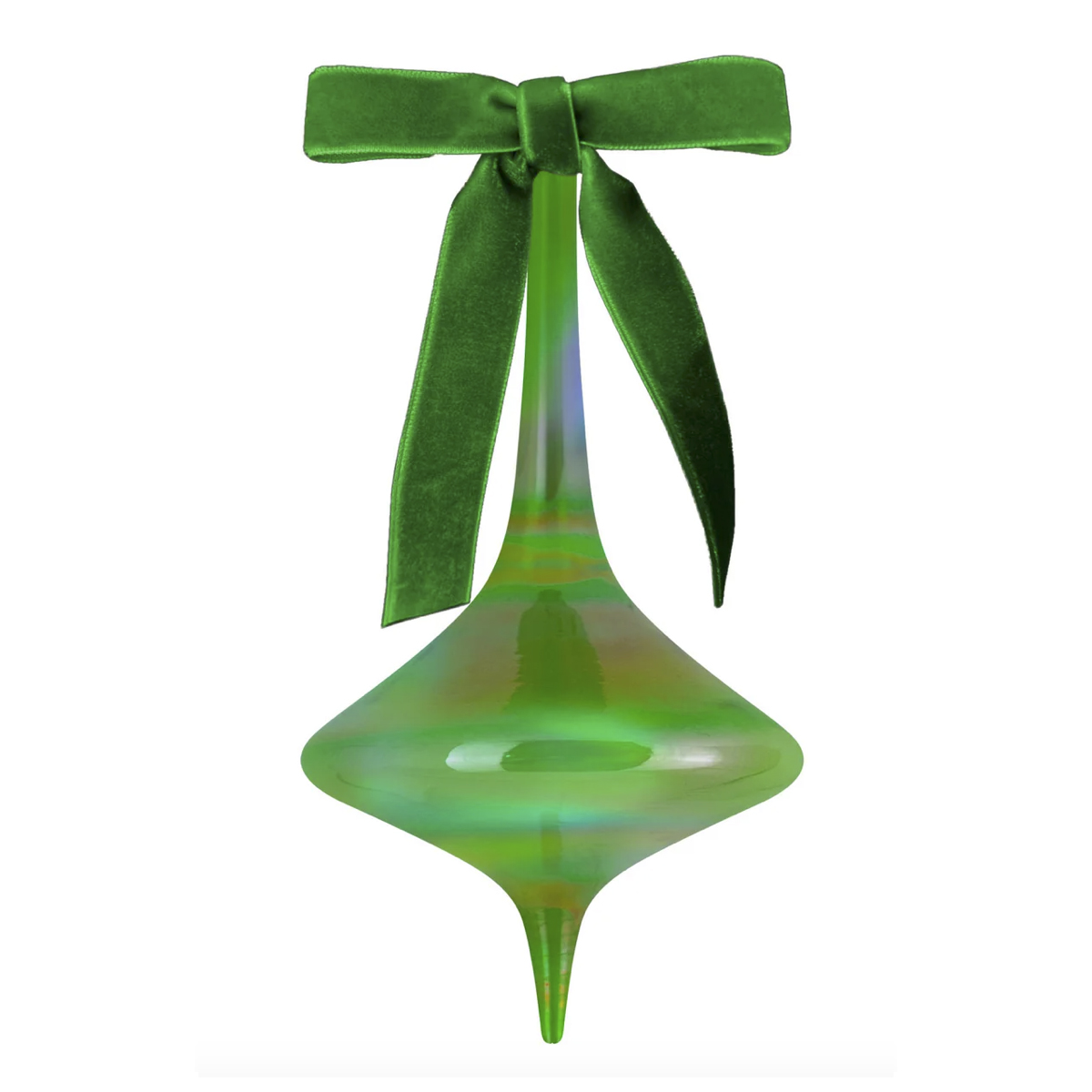 Елочная игрушка XSTMAS DECORATION зеленая 16 см — BACI MILANO, Италия