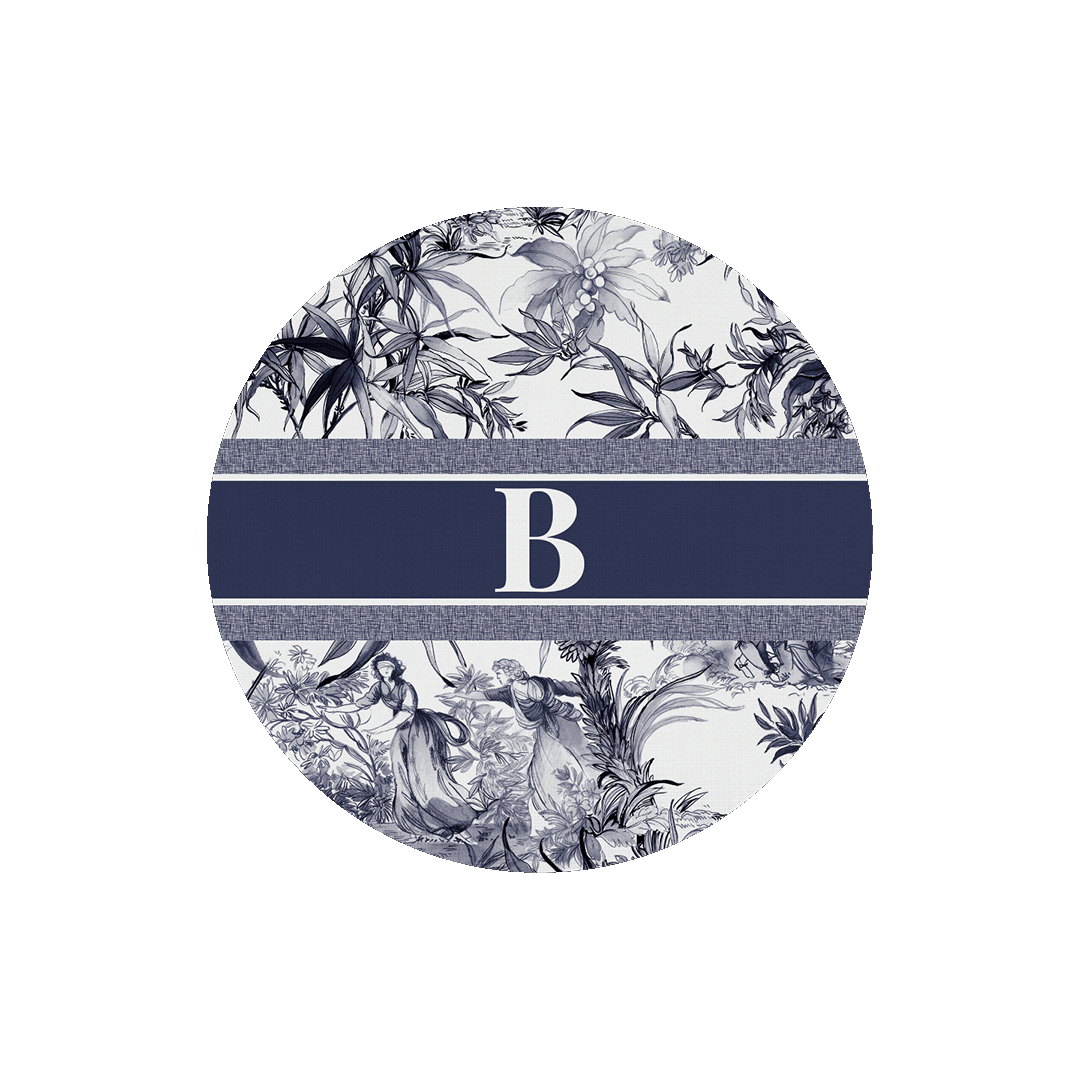 Салфетка постановочная ALPHABET "Letter B" — BACI MILANO, Италия