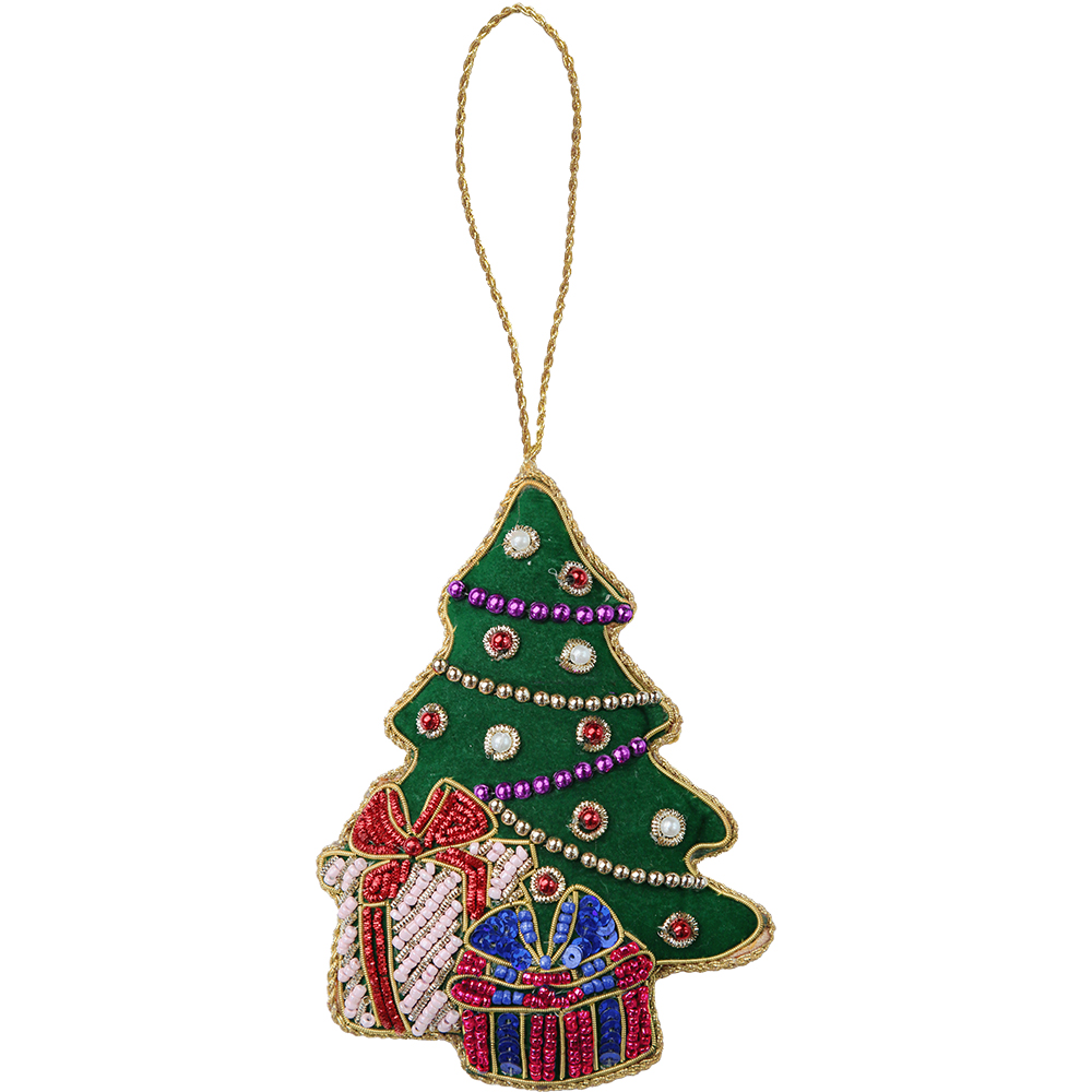 Подвеска с вышивкой XMAS TREE — BACI MILANO, Италия