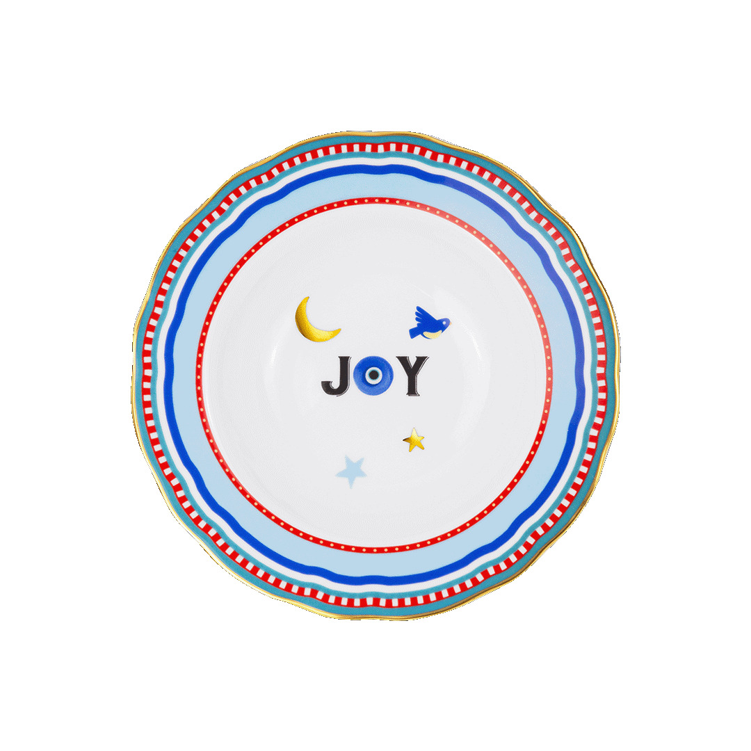 Тарелка суповая MAMMA MIA "JOY" — BACI MILANO, Италия