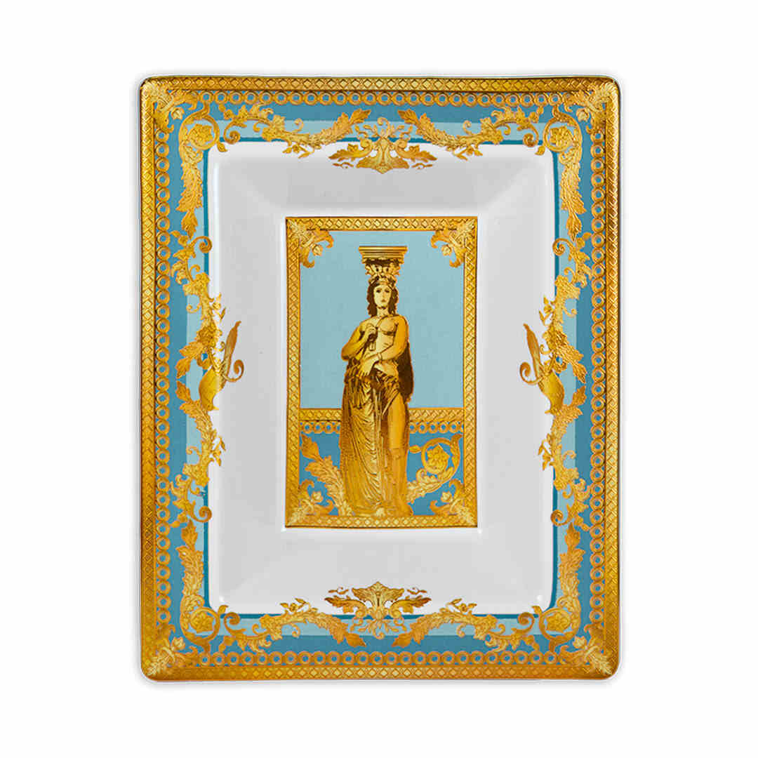 Подарочный мини-поднос MINERVA "LIGHT BLUE" — BACI MILANO, Италия
