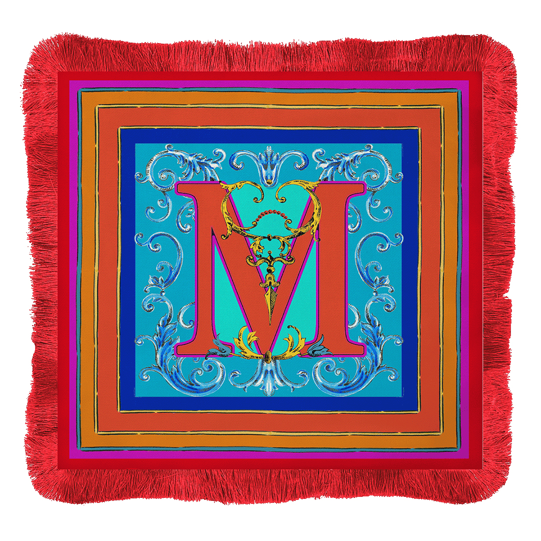 Салфетка подстановочная ORTIGIA "LETTER M" — BACI MILANO, Италия