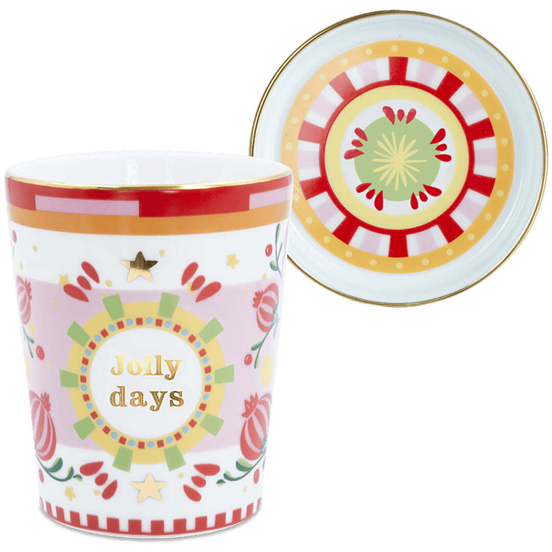 Стакан MAMMA MIA XMAS RED — BACI MILANO, Италия
