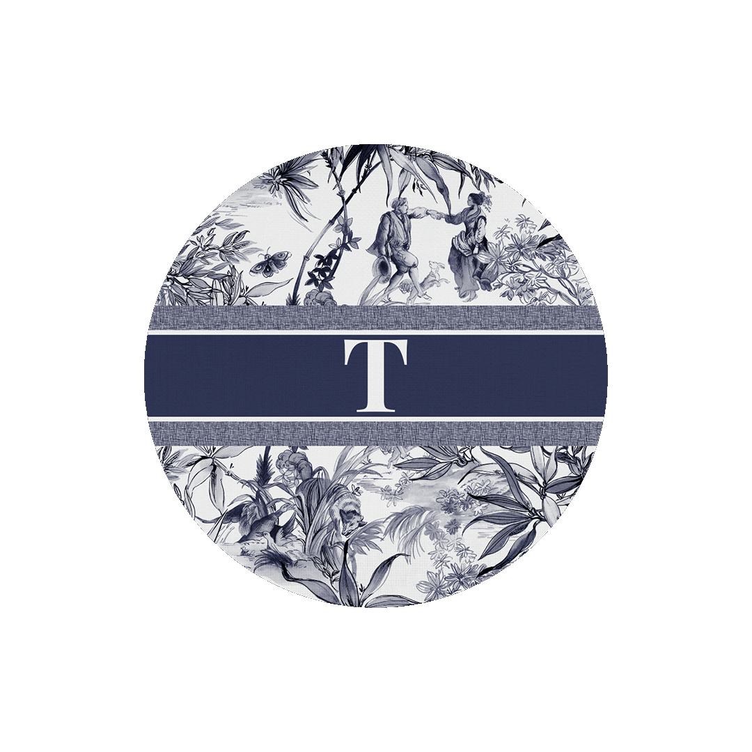 Салфетка постановочная ALPHABET "Letter T" — BACI MILANO, Италия