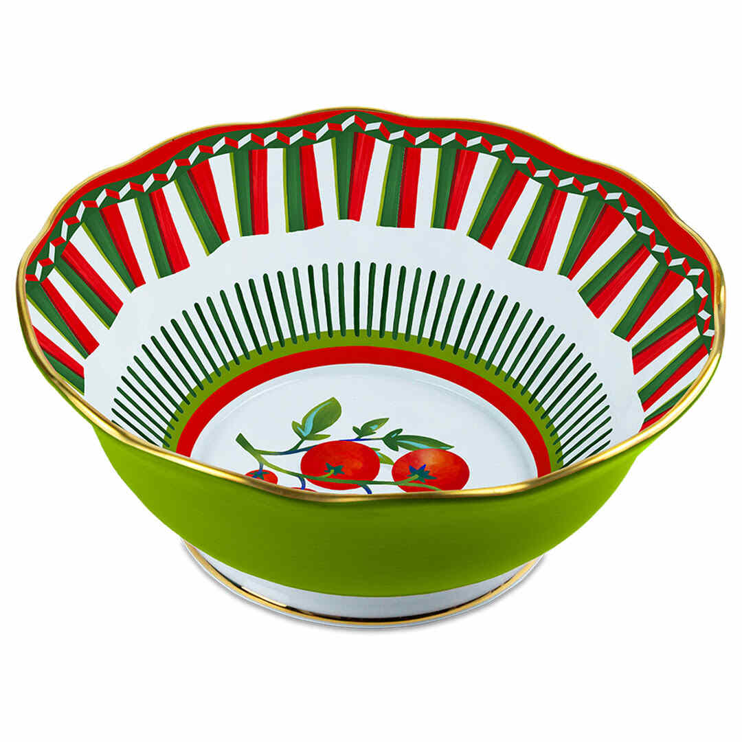 Салатник DOLCE VITA "TOMATOS" — BACI MILANO, Италия