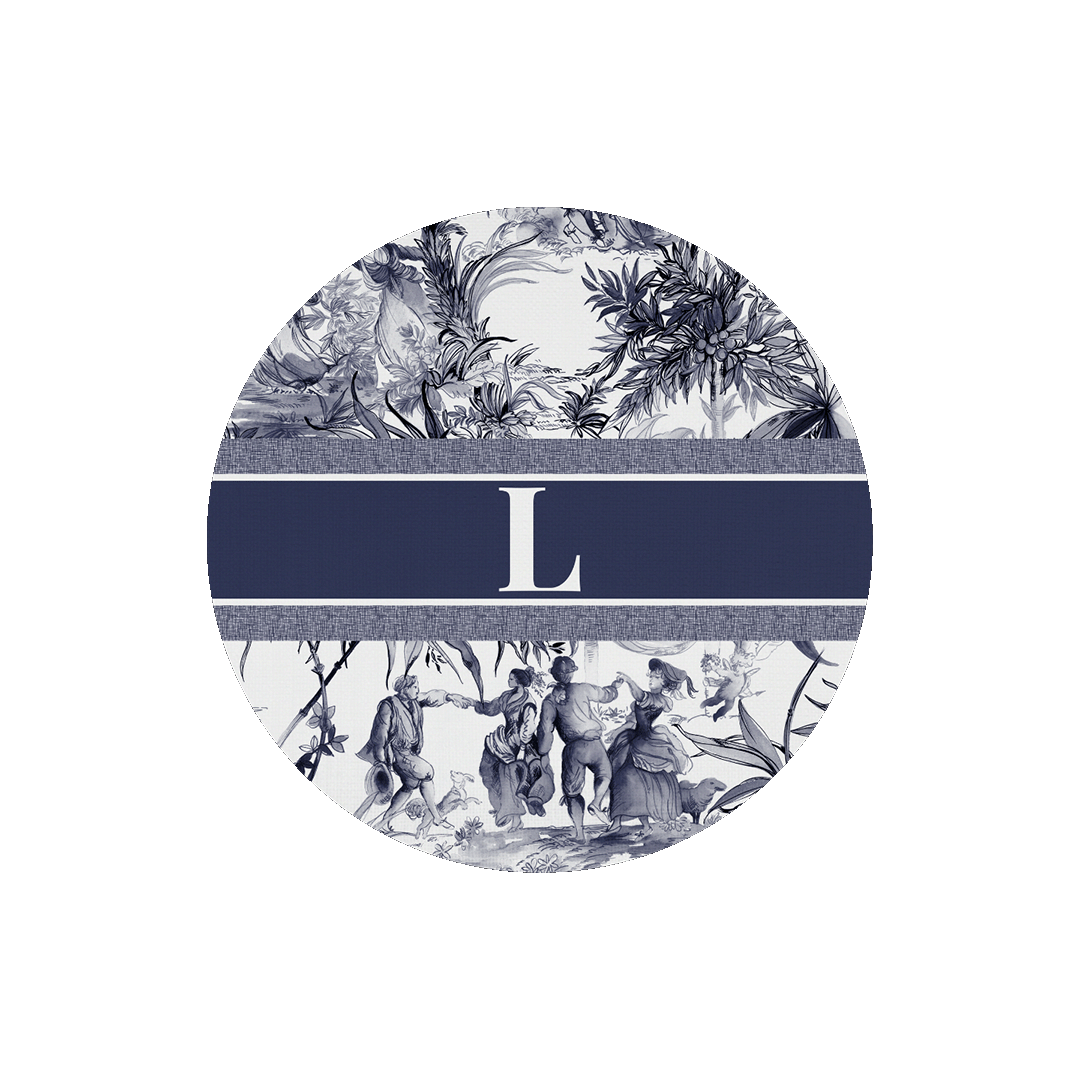 Салфетка постановочная ALPHABET "Letter L" — BACI MILANO, Италия