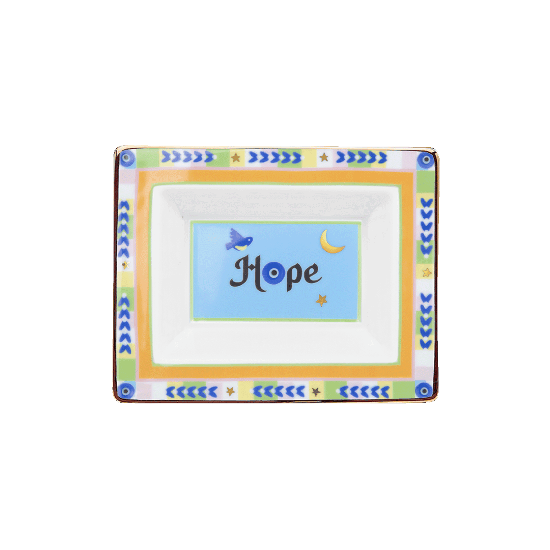 Подарочный мини-поднос MAMMA MIA 19,5x15,5 см — BACI MILANO, Италия