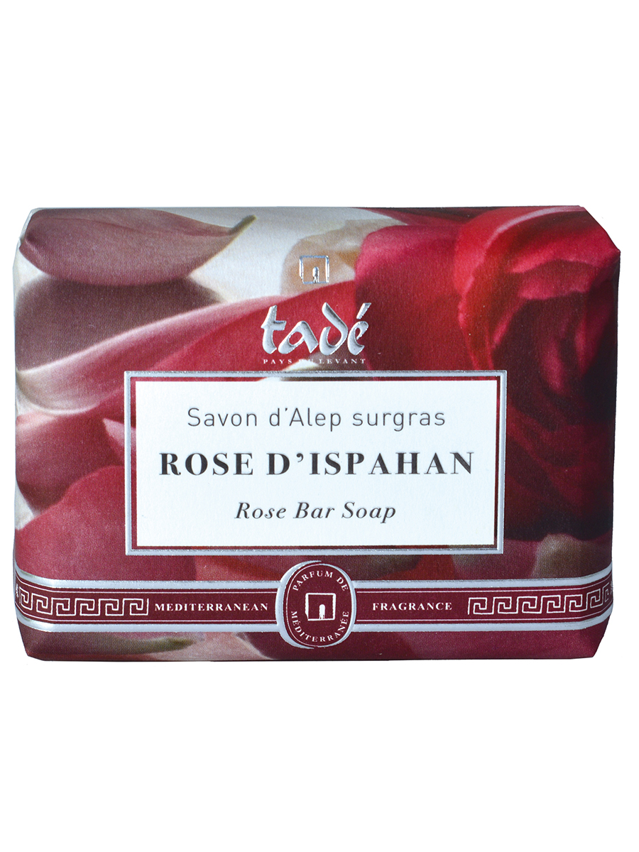 TADE Мягкое алеппское мыло с экстрактом розы "Rose d'Ispahan" 100 г