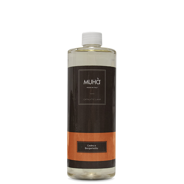 Рефилл для каталитической лампы FLOWER Кедр & Бергамот — MUHÀ HOME FRAGRANCE, Италия