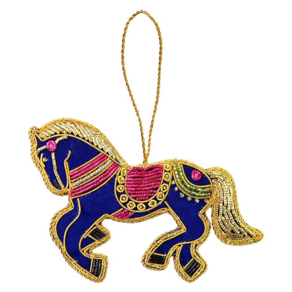 Подвеска с вышивкой HORSE — BACI MILANO, Италия