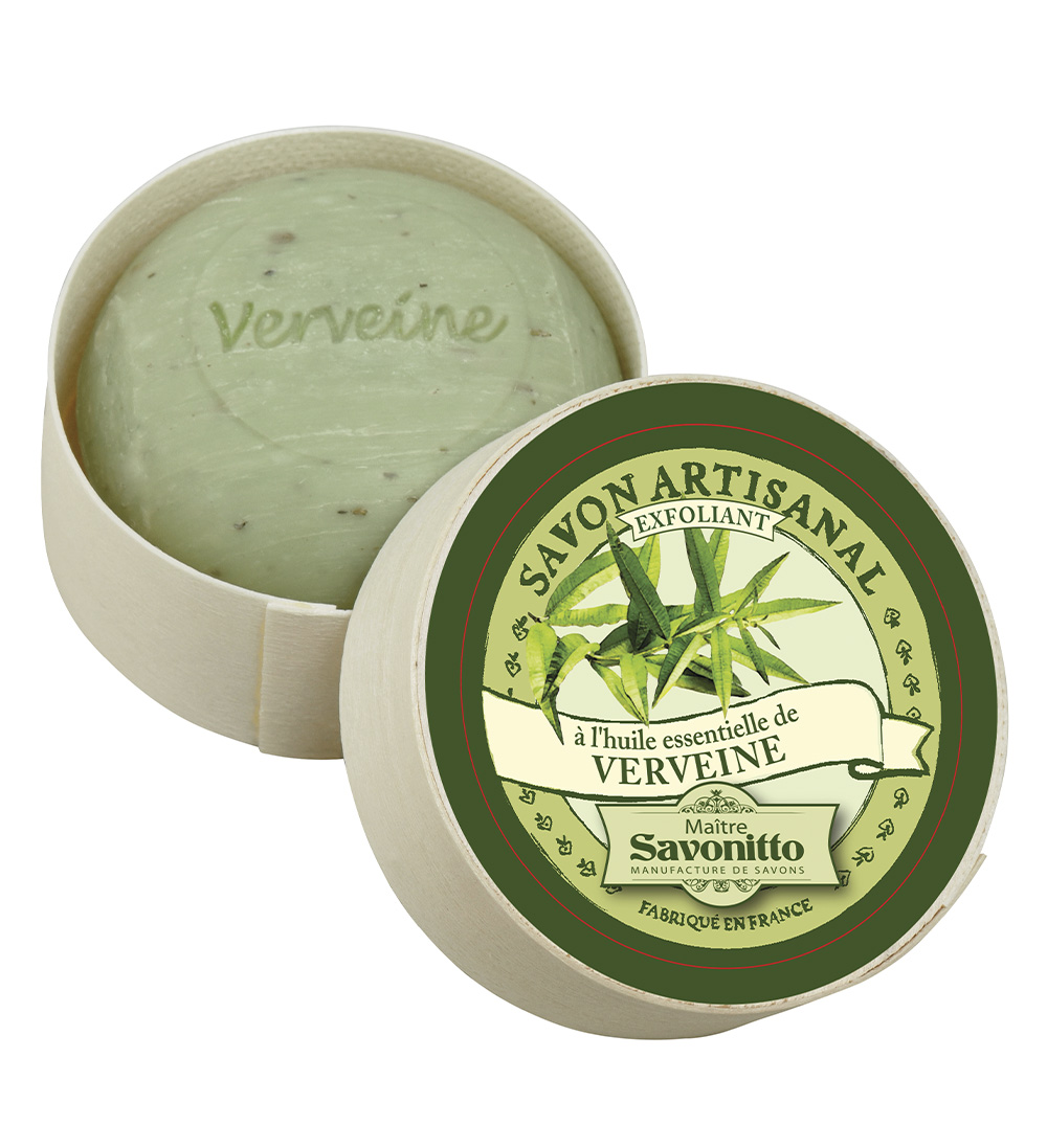 Натуральное мыло-скраб VERBENA — MAITRE SAVONITTO, Франция