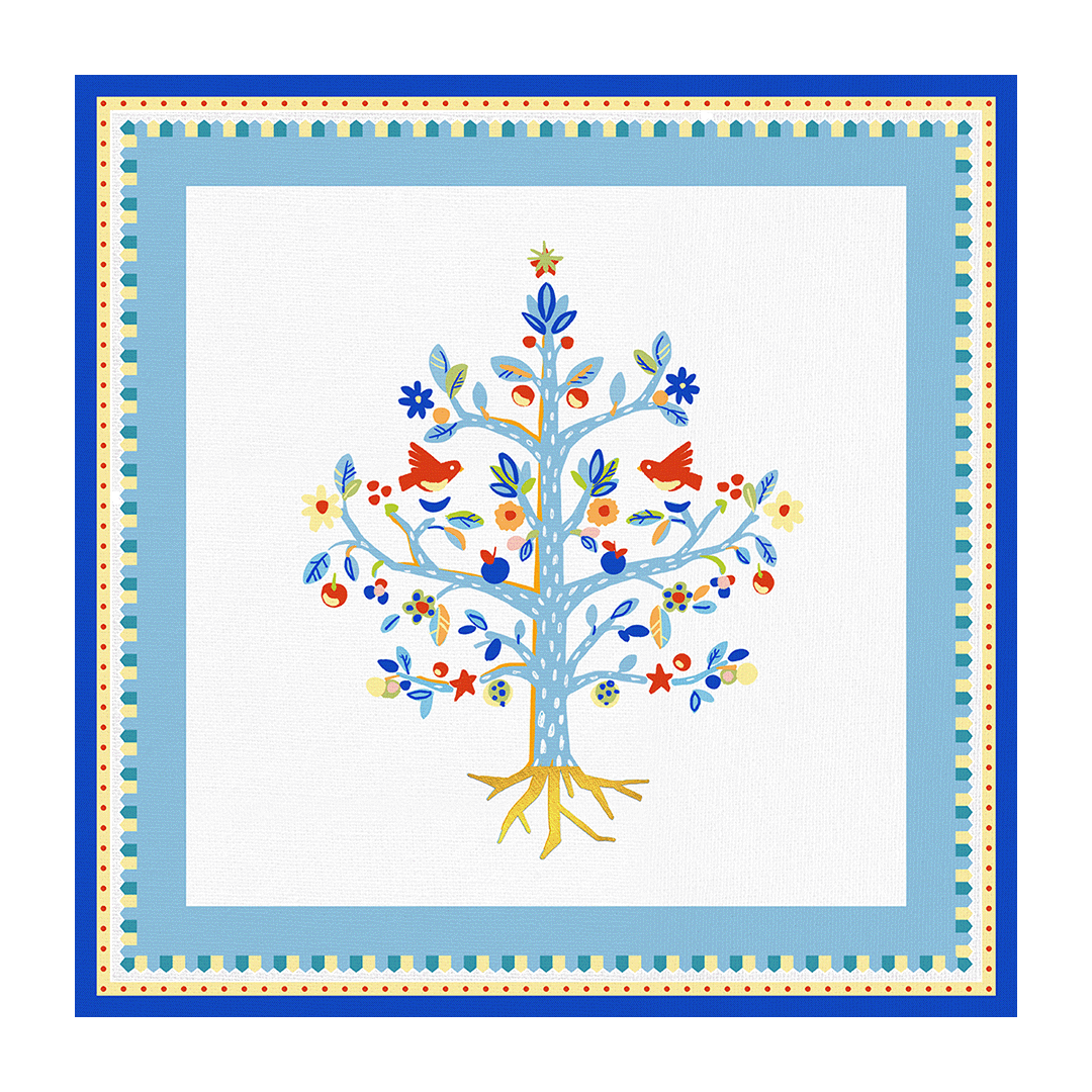 Салфетка подстановочная MAMMA MIA "TREE OF LIFE" — BACI MILANO, Италия