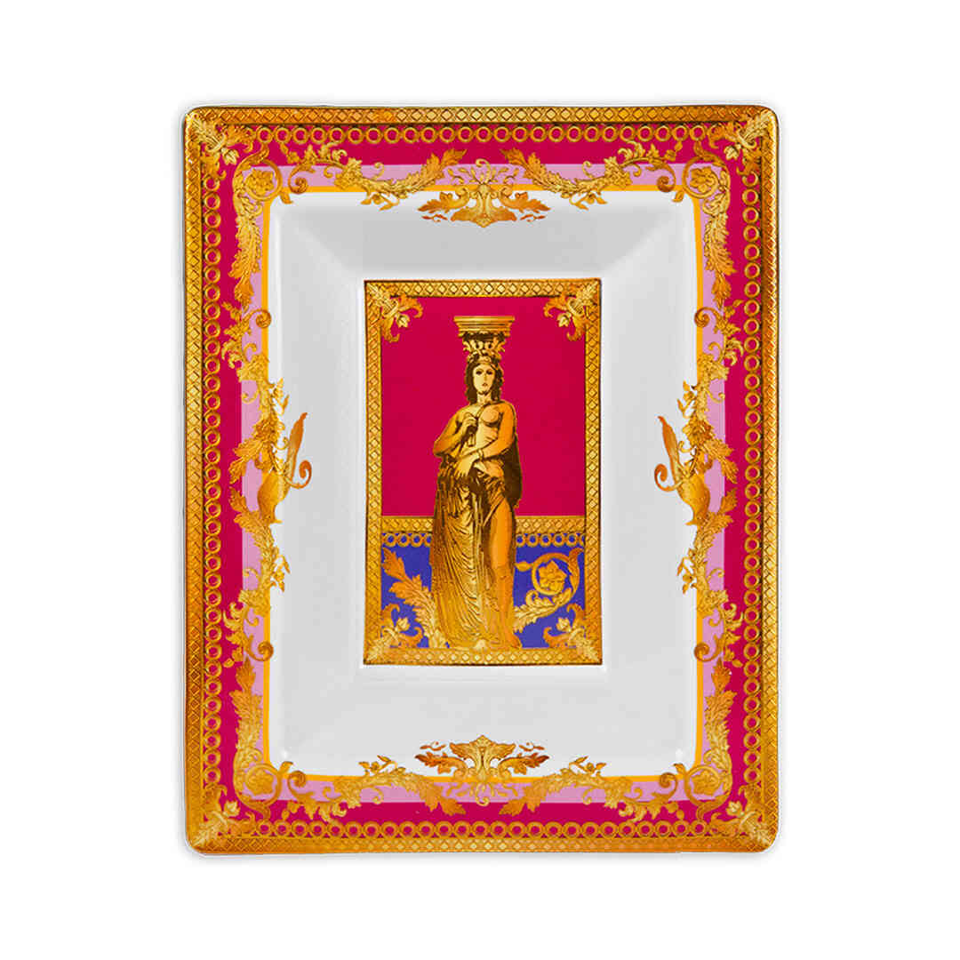 Подарочный мини-поднос MINERVA "FUCHSIA" — BACI MILANO, Италия