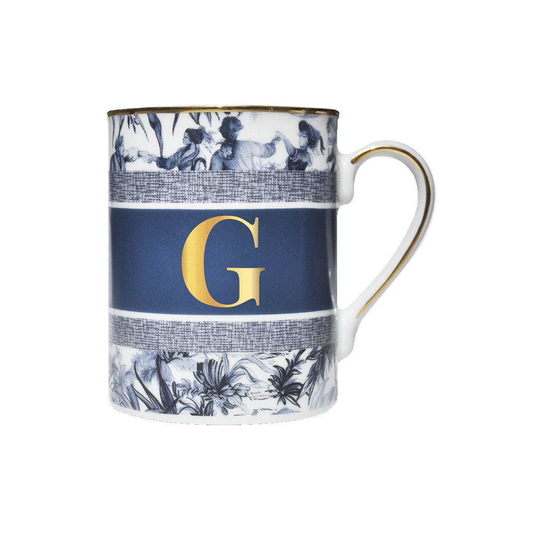 Кружка ALPHABET "Letter G" — BACI MILANO, Италия
